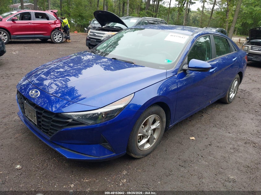 Vin: 5npll4agxmh052672, lot: 46653441, hyundai elantra se 20212