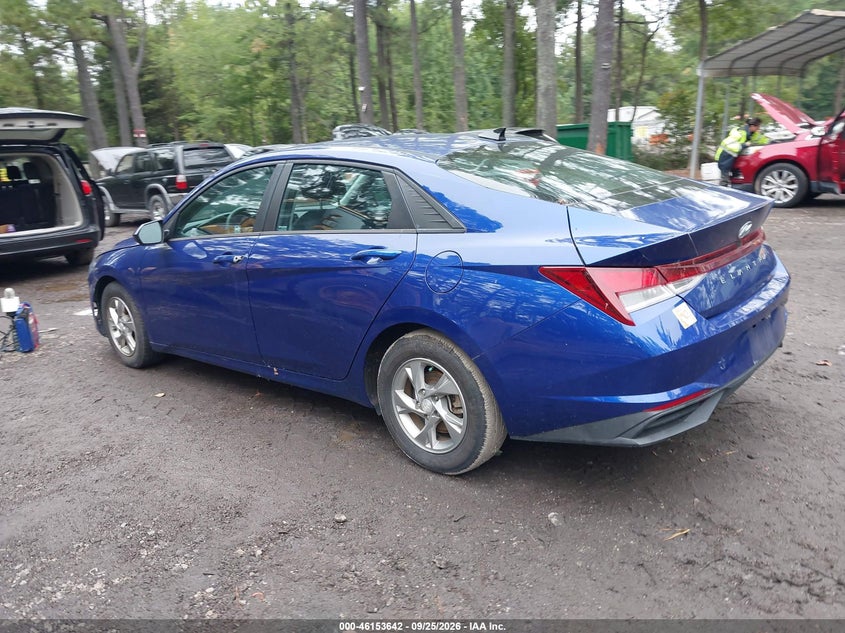 Vin: 5npll4agxmh052672, lot: 46653441, hyundai elantra se 20213
