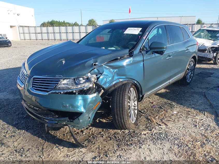 Vin: 2lmtj6lr6gbl22013, lot: 46653449, lincoln mkx reserve 20162