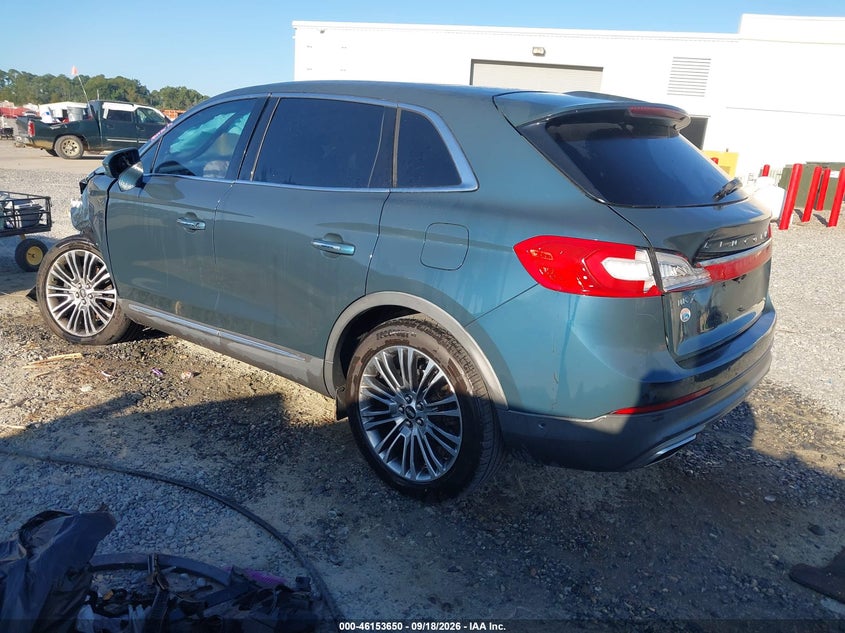 Vin: 2lmtj6lr6gbl22013, lot: 46653449, lincoln mkx reserve 20163