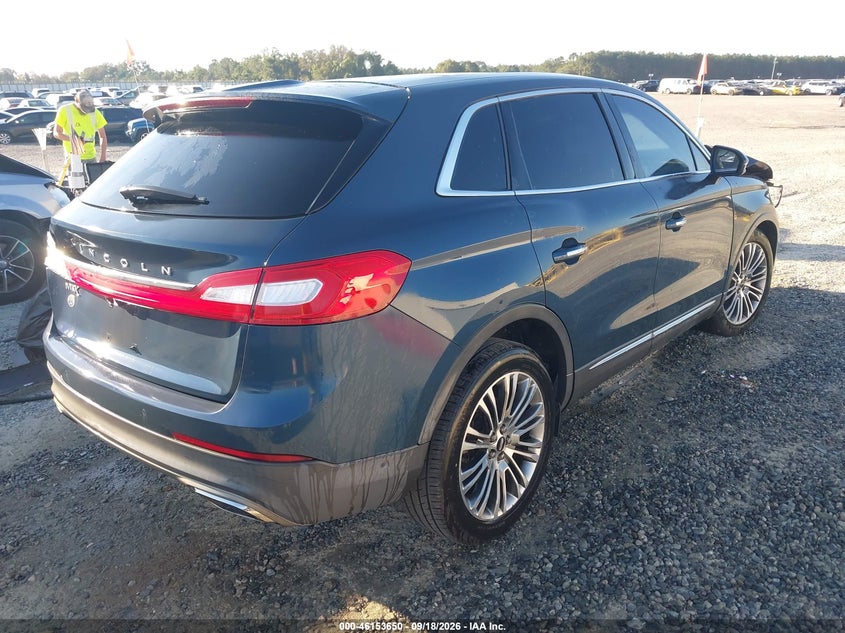 Vin: 2lmtj6lr6gbl22013, lot: 46653449, lincoln mkx reserve 20164