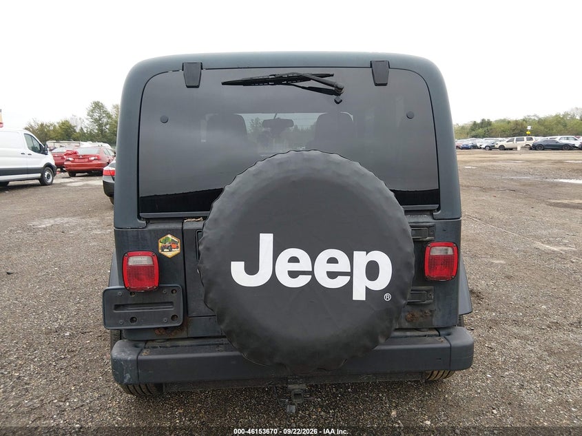 JEEP WRANGLER 2003 VIN 1J4FA59S93P322232