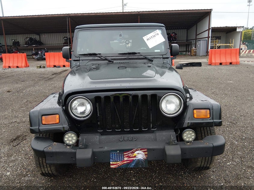 JEEP WRANGLER 2003 VIN 1J4FA59S93P322232