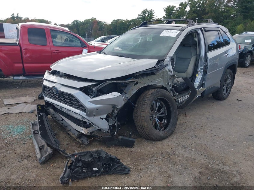 Vin: 4t3d6rfv6nu091429, lot: 46653473, toyota rav4 hybrid limited 20222