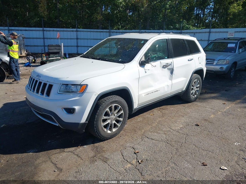 Vin: 1c4rjfbg8fc161852, lot: 46653482, jeep grand cherokee limited 20152