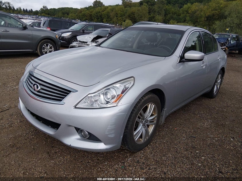 2013 INFINITI G37X auction photo 2