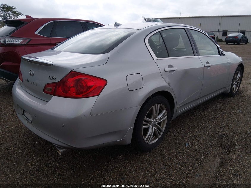 2013 INFINITI G37X auction photo 4