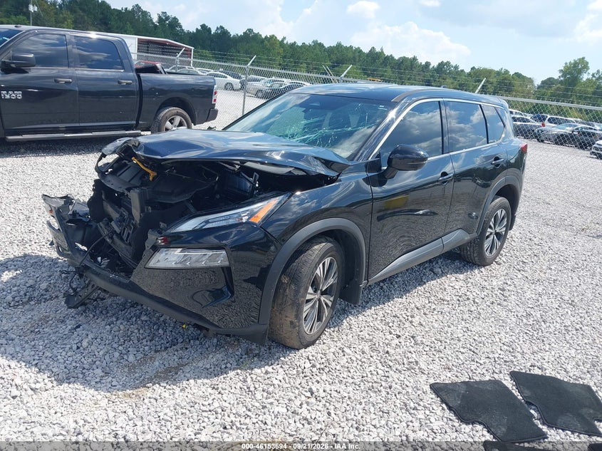 Vin: jn8at3ba0mw012241, lot: 46653493, nissan rogue sv 20212