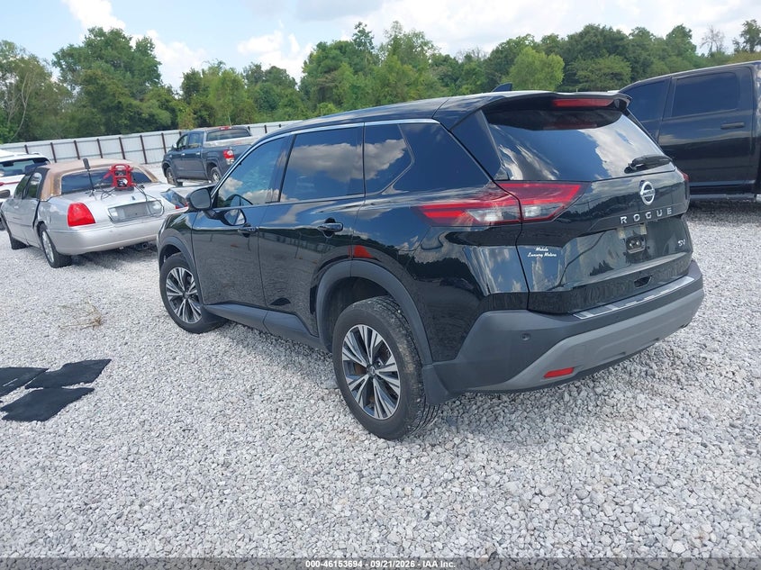 Vin: jn8at3ba0mw012241, lot: 46653493, nissan rogue sv 20213