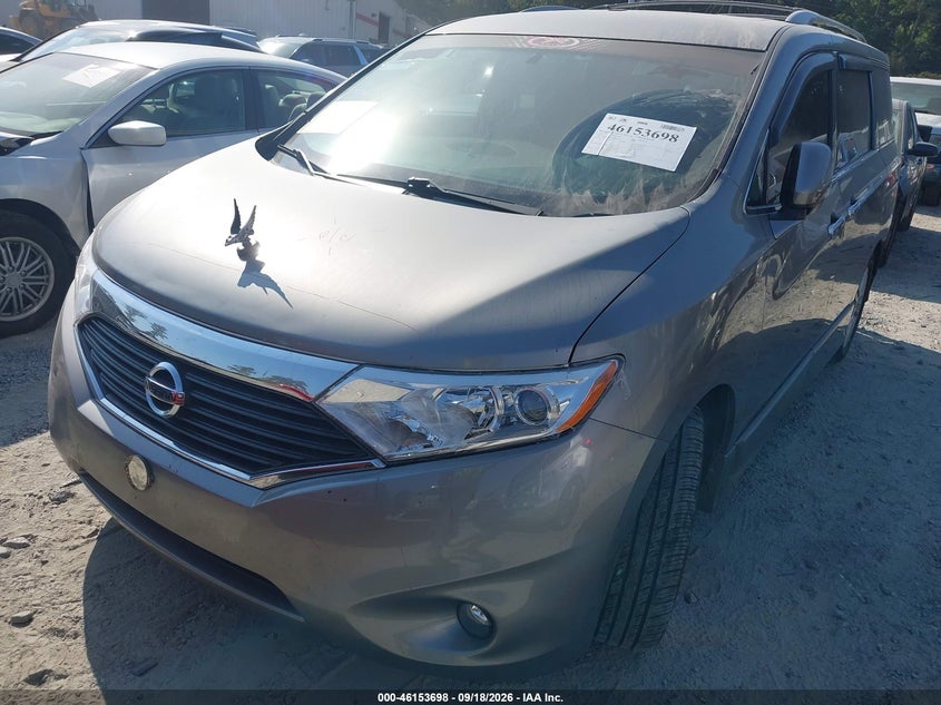 Vin: jn8ae2kpxd9060515, lot: 46653497, nissan quest sl 20132