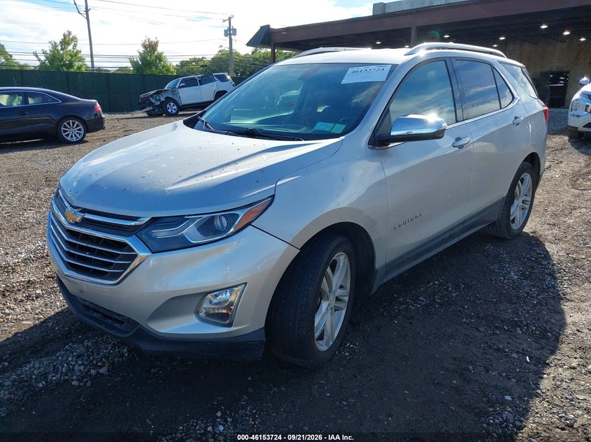 Vin: 2gnaxyex7k6241284, lot: 46653523, chevrolet equinox premier 20192