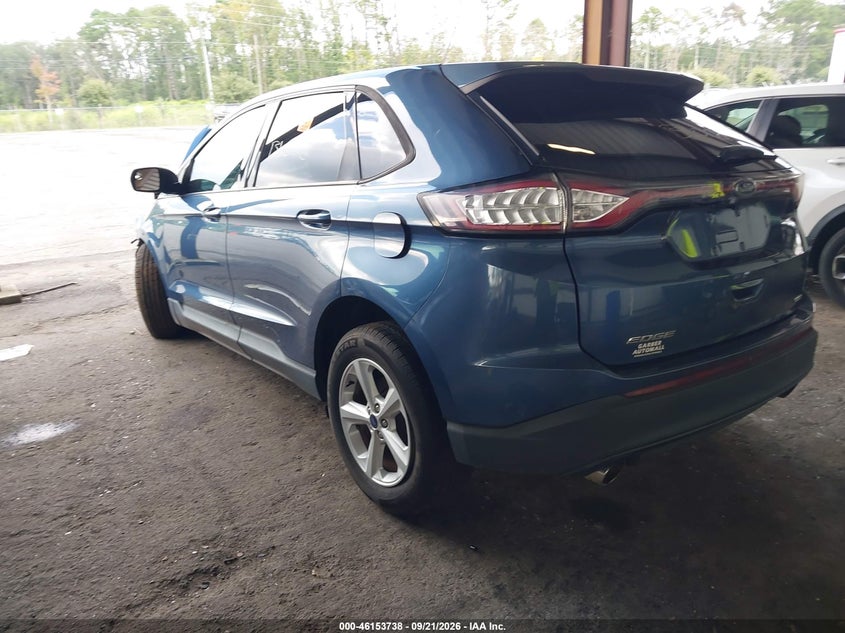 Vin: 2fmpk3g95jbc22317, lot: 46653537, ford edge se 20183