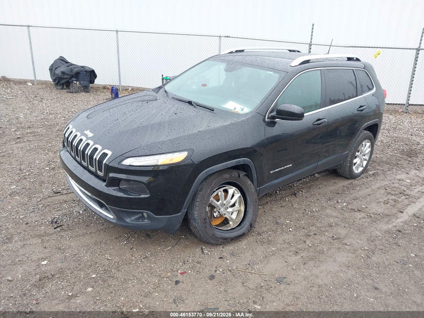Vin: 1c4pjmdb9hw655720, lot: 46653570, jeep cherokee limited 4x4 20172