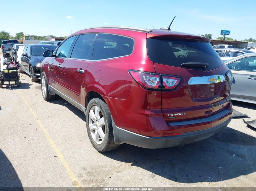 Vin: 1gnkrgkd4hj145997, lot: 46653577, chevrolet traverse 1lt 20173