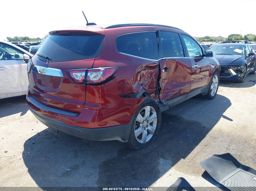 Vin: 1gnkrgkd4hj145997, lot: 46653577, chevrolet traverse 1lt 20174
