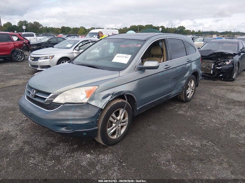Vin: 5j6re4h74bl037288, lot: 46653582, honda cr-v ex-l 20112