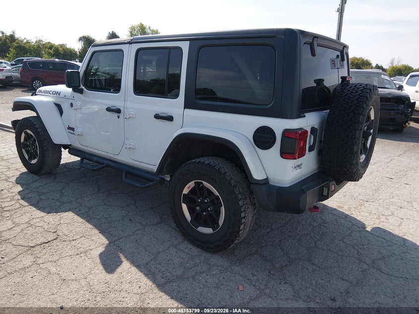 Vin: 1c4hjxfg6mw543224, lot: 46653598, jeep wrangler unlimited rubicon 20213