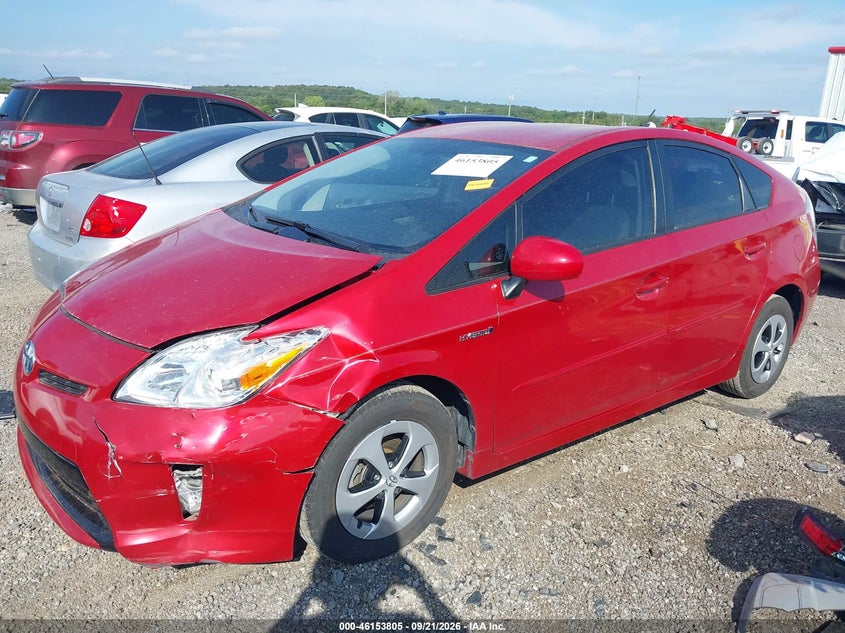 Vin: jtdkn3du4f0455290, lot: 46653604, toyota prius four 20152