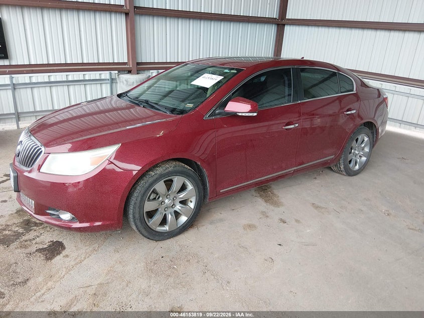 Vin: 1g4gd5gd1bf242588, lot: 46653618, buick lacrosse cxl 20112