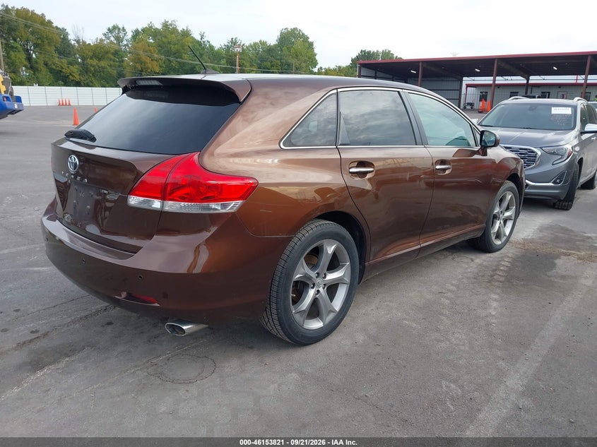 Vin: 4t3zk3bb6au023331, lot: 46653620, toyota venza base v6 20104