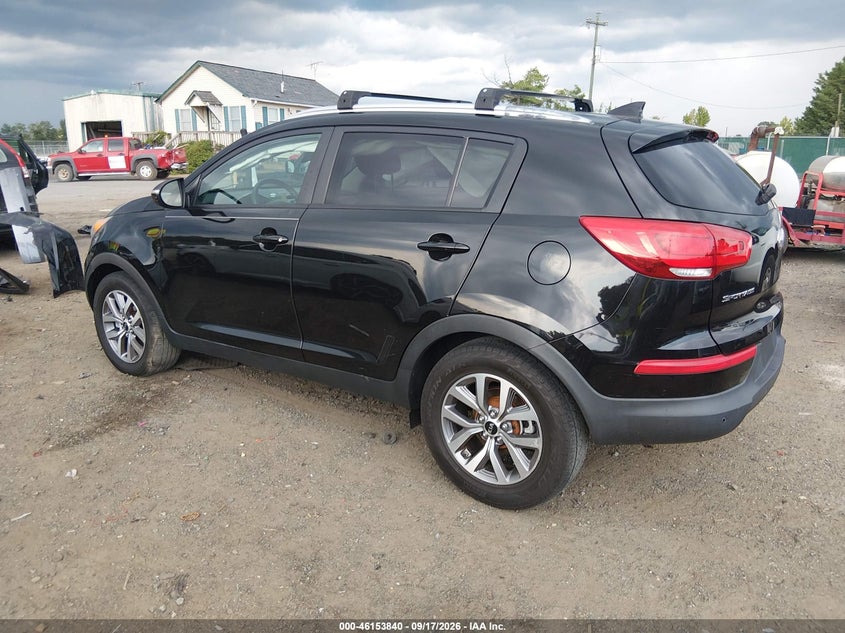 Vin: kndpbcac2e7642723, lot: 46653639, kia sportage lx 20143