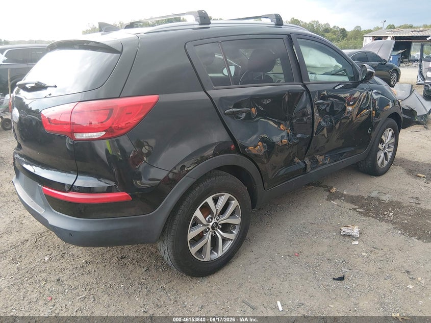 Vin: kndpbcac2e7642723, lot: 46653639, kia sportage lx 20144