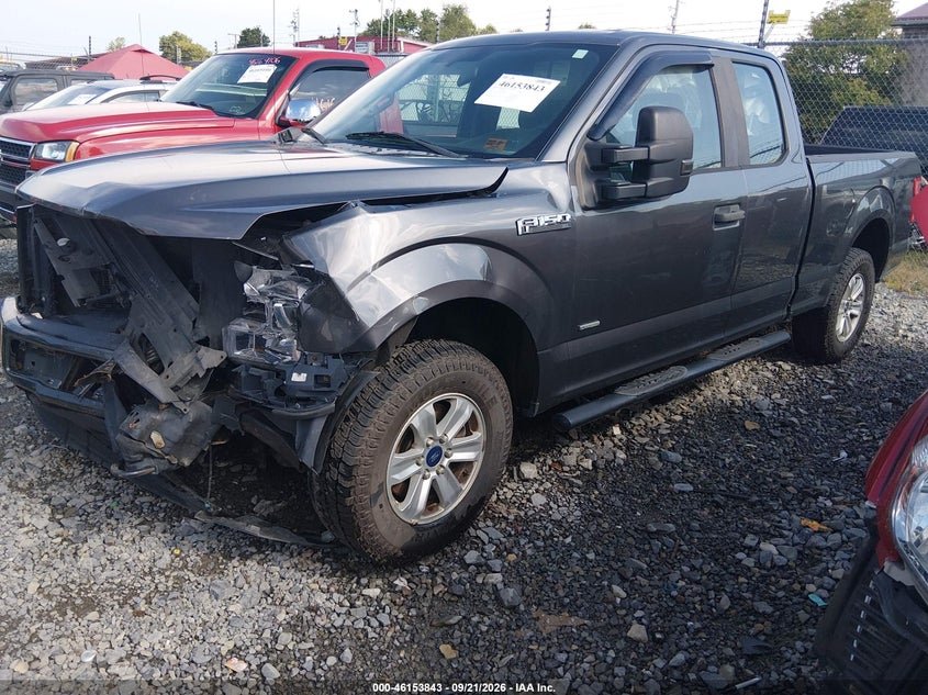 Vin: 1ftfx1eg3gfa83965, lot: 46653642, ford f-150 xl 20162