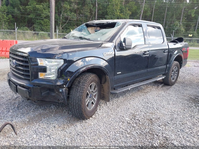 Vin: 1ftew1eg2gfa40667, lot: 46653648, ford f-150 xlt 20162