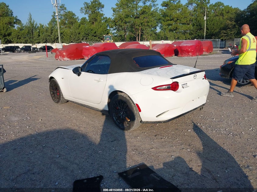 Vin: jm1ndac75g0106124, lot: 46653654, mazda mx-5 miata club 20163