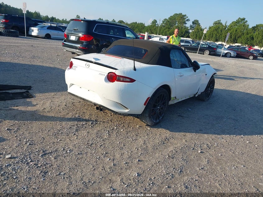 Vin: jm1ndac75g0106124, lot: 46653654, mazda mx-5 miata club 20164