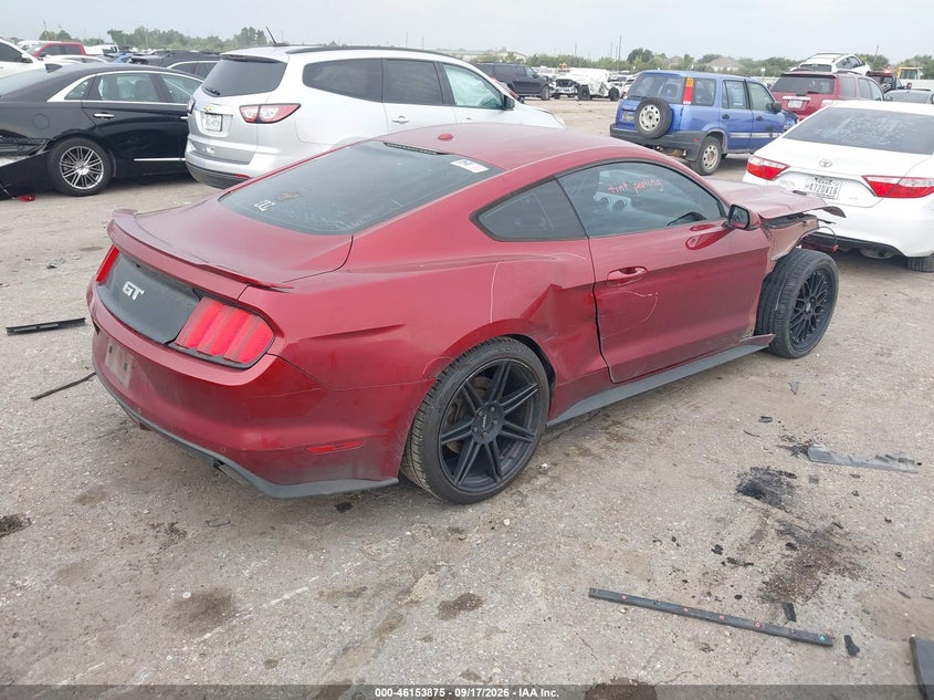 Vin: 1fa6p8cf4g5310417, lot: 46653674, ford mustang gt premium 20164