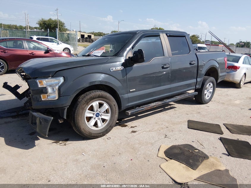 Vin: 1ftew1cp3gkd64429, lot: 46653692, ford f-150 xl 20162