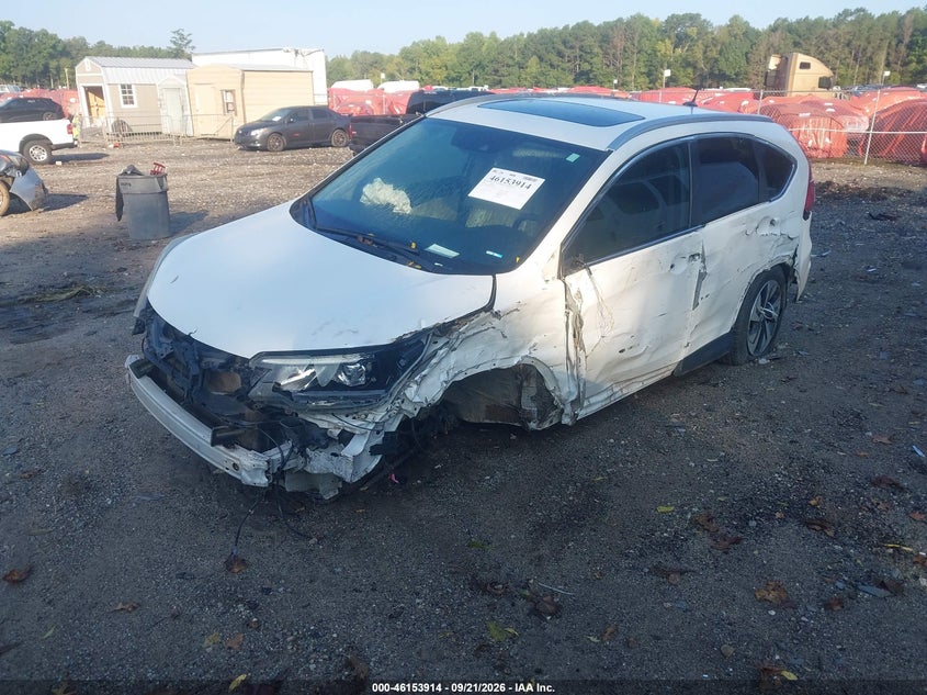 Vin: 5j6rm3h95gl003141, lot: 46653713, honda cr-v touring 20162