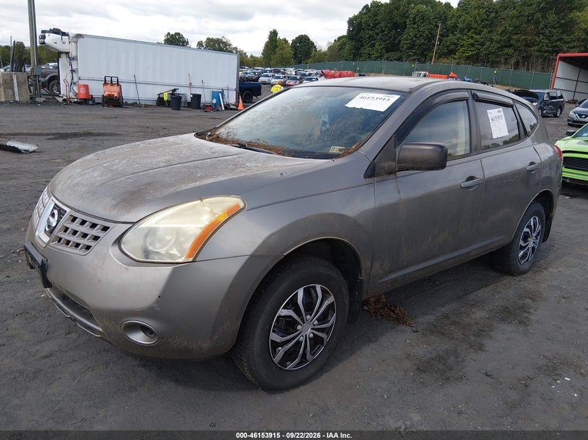 2008 Nissan Rogue, Звичайний знос, IAAI, VIN JN8AS58VX8W405064 — фото 2