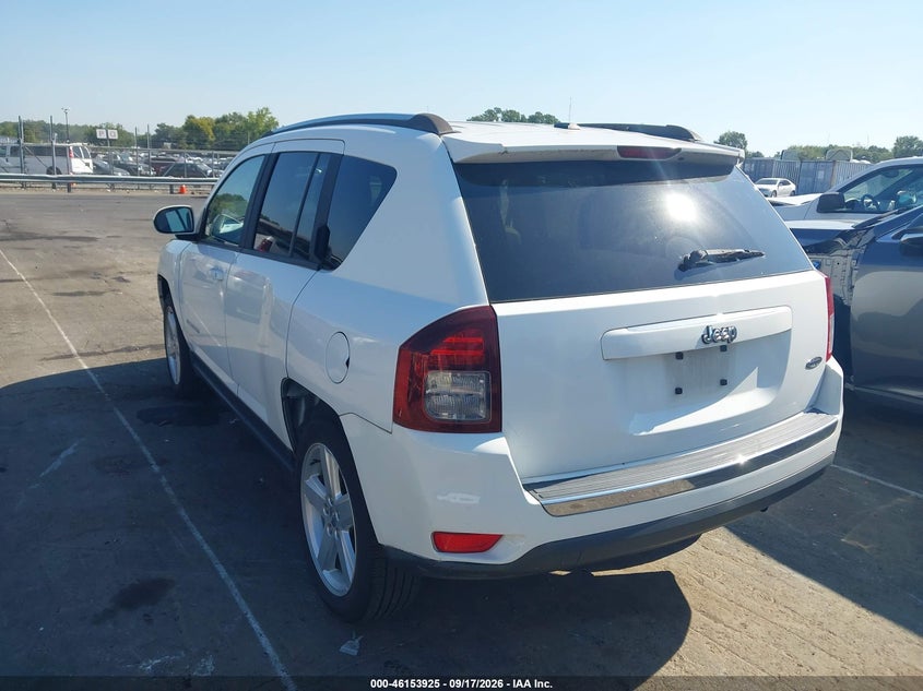 Vin: 1c4njcea4ed678854, lot: 46653724, jeep compass high altitude 20143