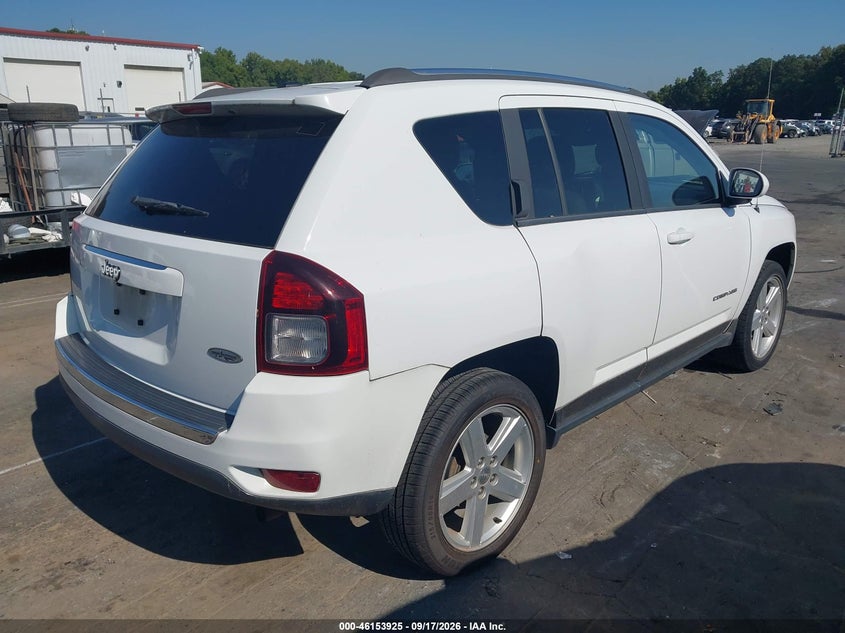 Vin: 1c4njcea4ed678854, lot: 46653724, jeep compass high altitude 20144