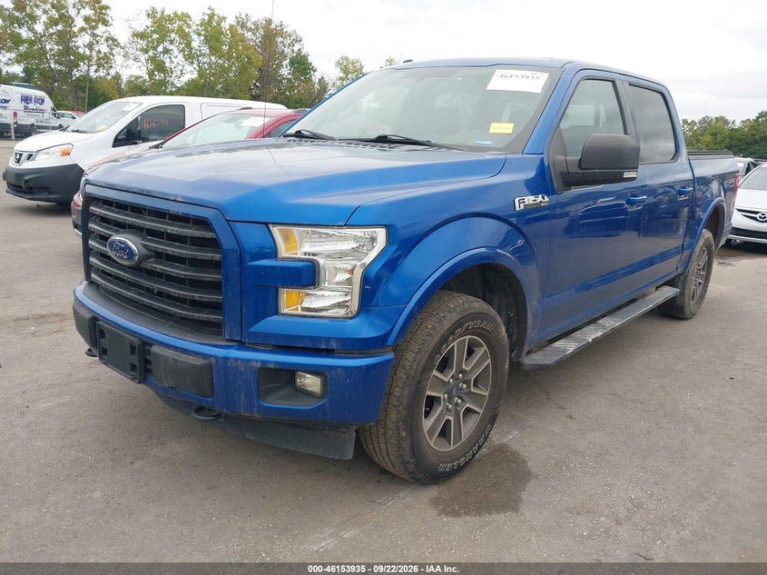 Vin: 1ftew1ef4hfa22972, lot: 46653734, ford f-150 xlt 20172