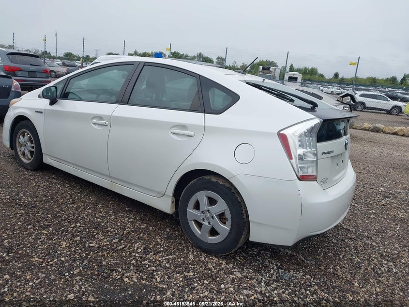 Vin: jtdkn3du8b0280956, lot: 46653743, toyota prius two 20113