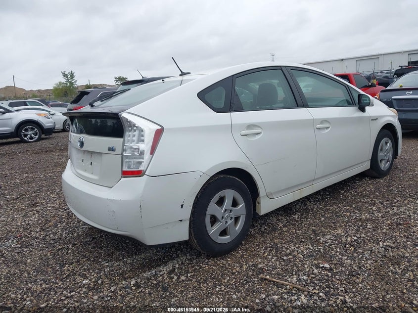 Vin: jtdkn3du8b0280956, lot: 46653743, toyota prius two 20114