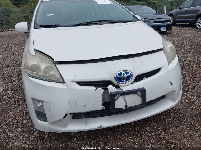 TOYOTA PRIUS 2011 VIN JTDKN3DU8B0280956