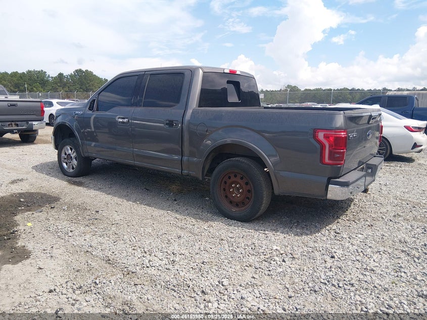 Vin: 1ftew1cf1gkd27418, lot: 46653749, ford f-150 lariat 20163