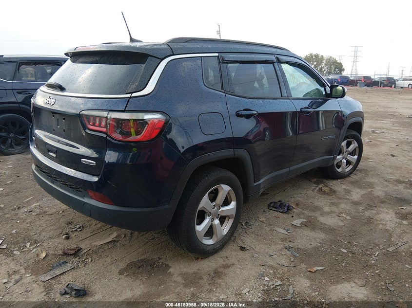 Vin: 3c4njdbb7jt113201, lot: 46653757, jeep compass latitude 4x4 20184