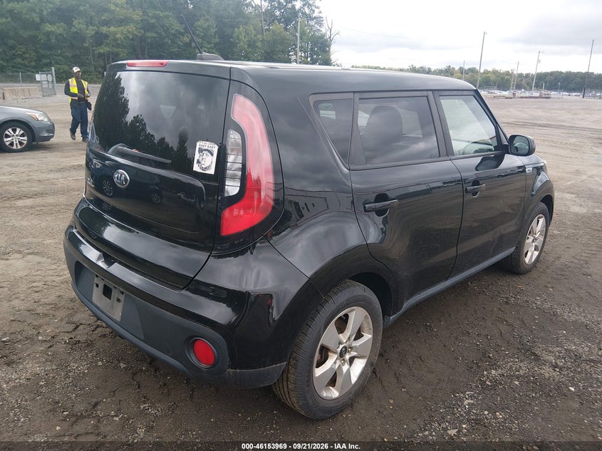 Vin: kndjn2a26j7593387, lot: 46653768, kia soul 20184