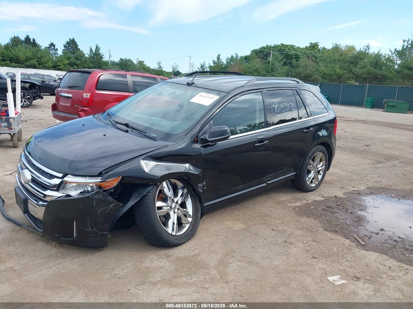 Vin: 2fmdk4kcxdbc38318, lot: 46653771, ford edge limited 20132