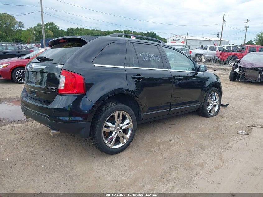 Vin: 2fmdk4kcxdbc38318, lot: 46653771, ford edge limited 20134