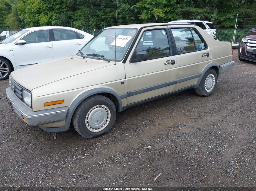 VOLKSWAGEN JETTA 1988 VIN WVWFB9169JW404120