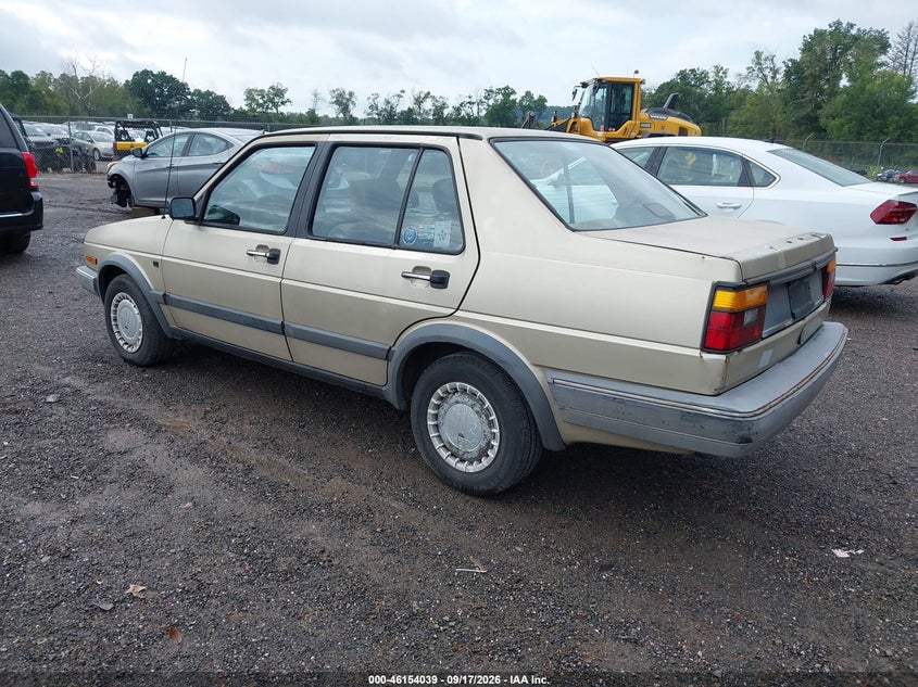 VOLKSWAGEN JETTA 1988 VIN WVWFB9169JW404120