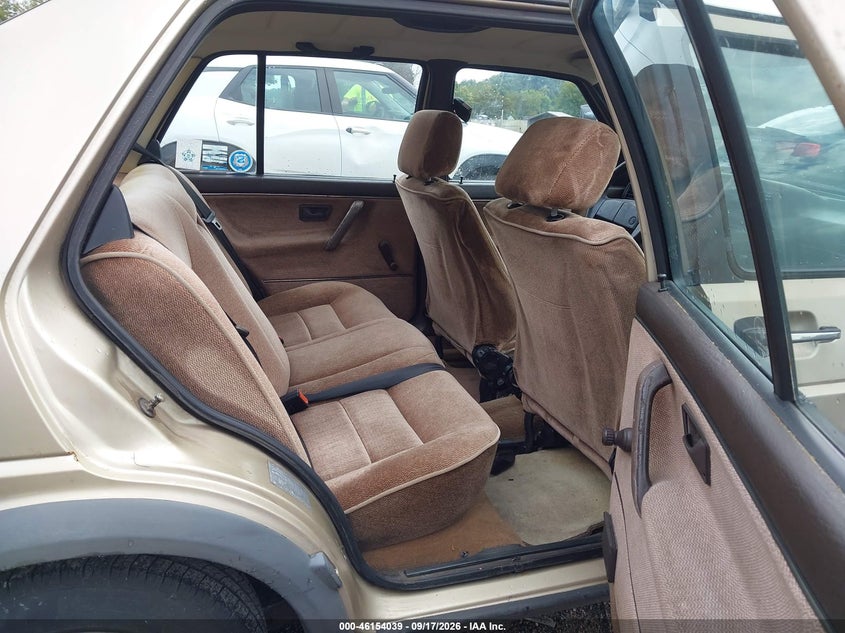 VOLKSWAGEN JETTA 1988 VIN WVWFB9169JW404120