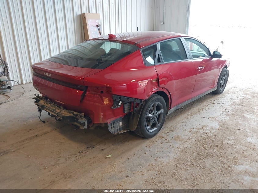 Vin: 3kpft4de6se096855, lot: 46653840, kia k4 lxs 20254
