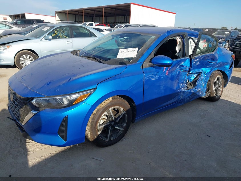 Vin: 3n1ab8cvxry347474, lot: 46653854, nissan sentra sv xtronic cvt 20242